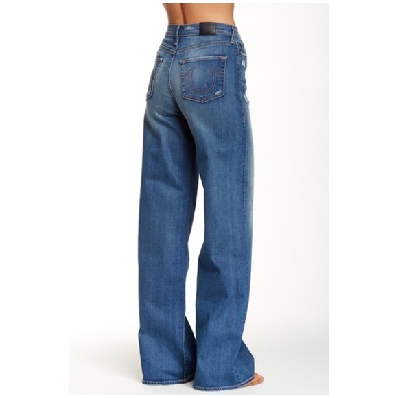 True Religion Ava High Rise Wide Leg Jean - Picture 3 of 8